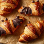 Chocolate Bat Croissants