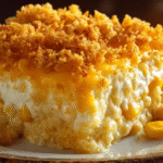 Creamy Cheddar Corn Casserole