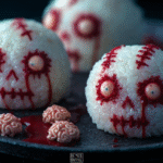 Creepy Skull Rice Balls