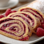 Raspberry Swirl Strudel