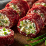 Salami & Cream Cheese Roll-Ups
