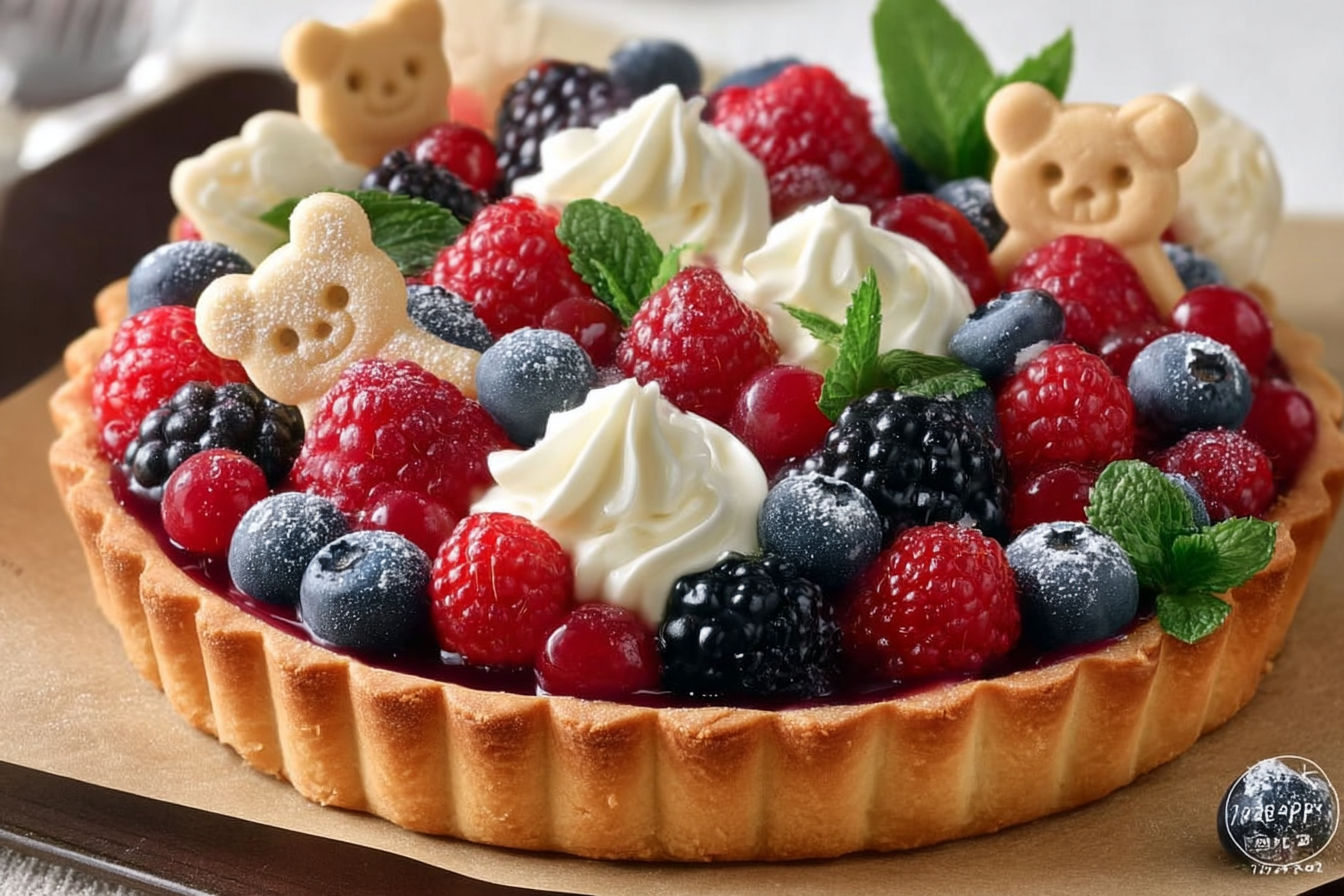Berry Forest Tart