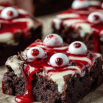 Bloody Eyeball Brownies