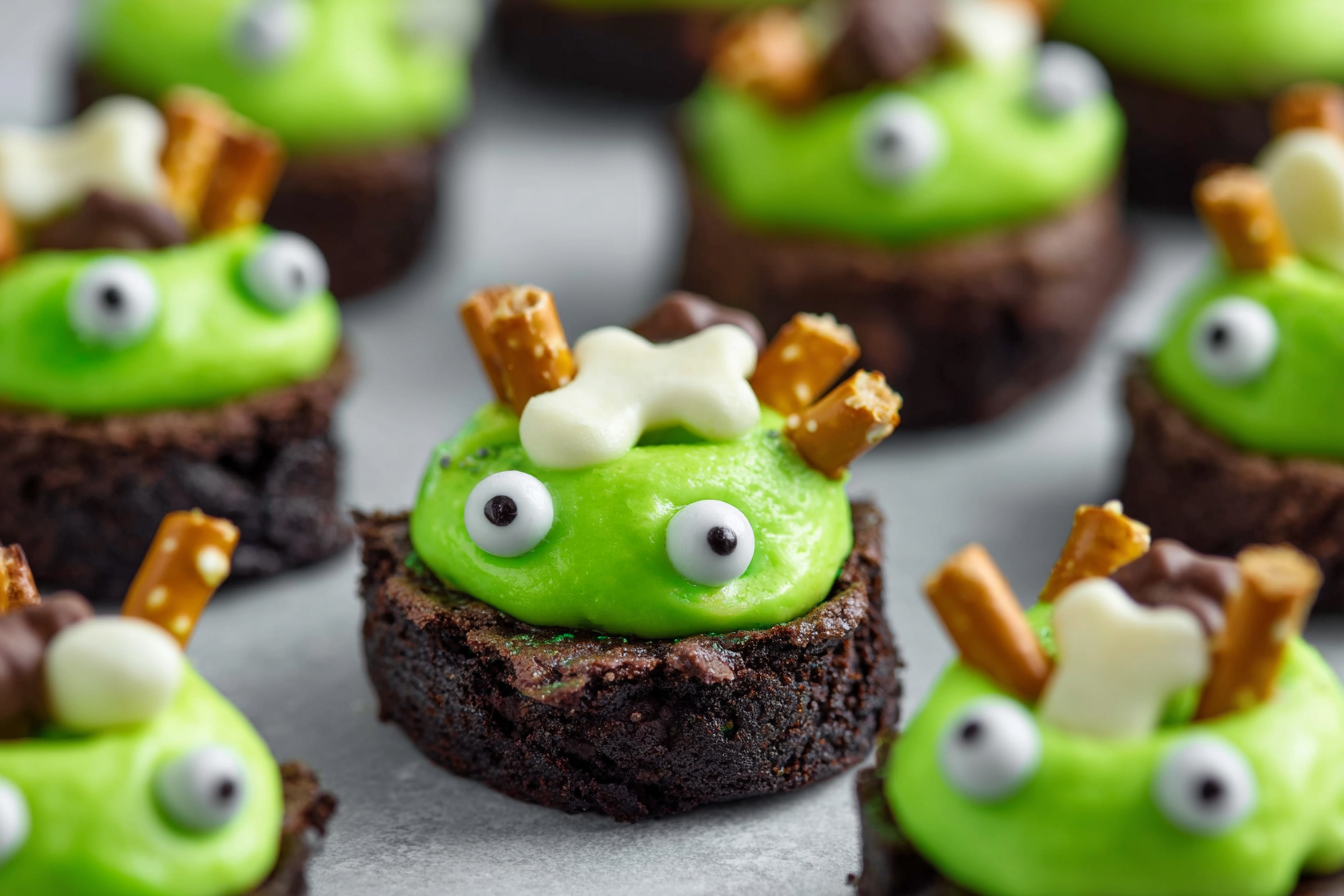 Bubbling Witch’s Cauldron Brownie Bites 🧙‍♀️🫧