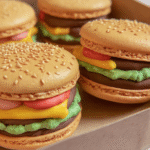 Burger-Inspired Macarons