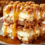Caramel Apple Cheesecake Bars