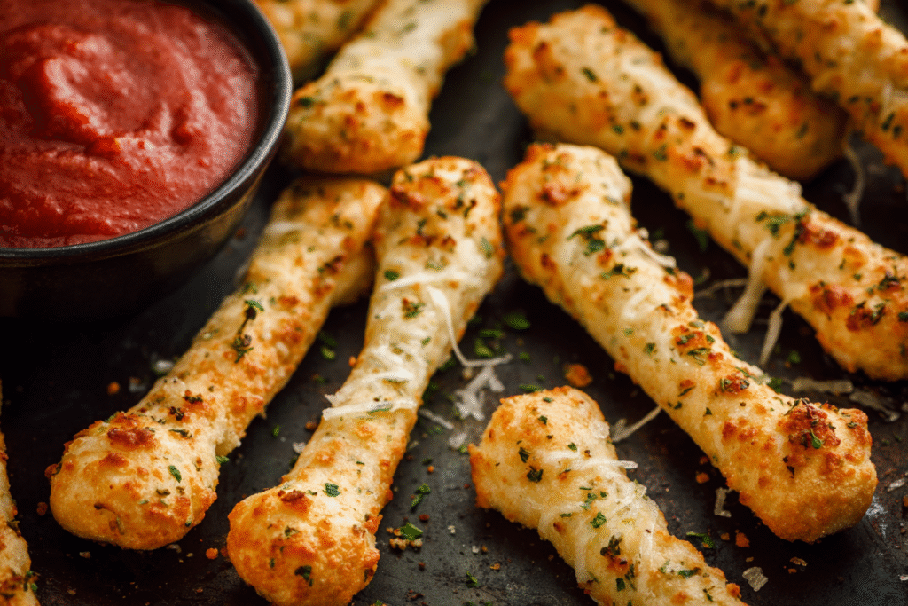 Cheesy Breadstick Bones
