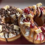 Chocolate & Berry Swirl Donuts