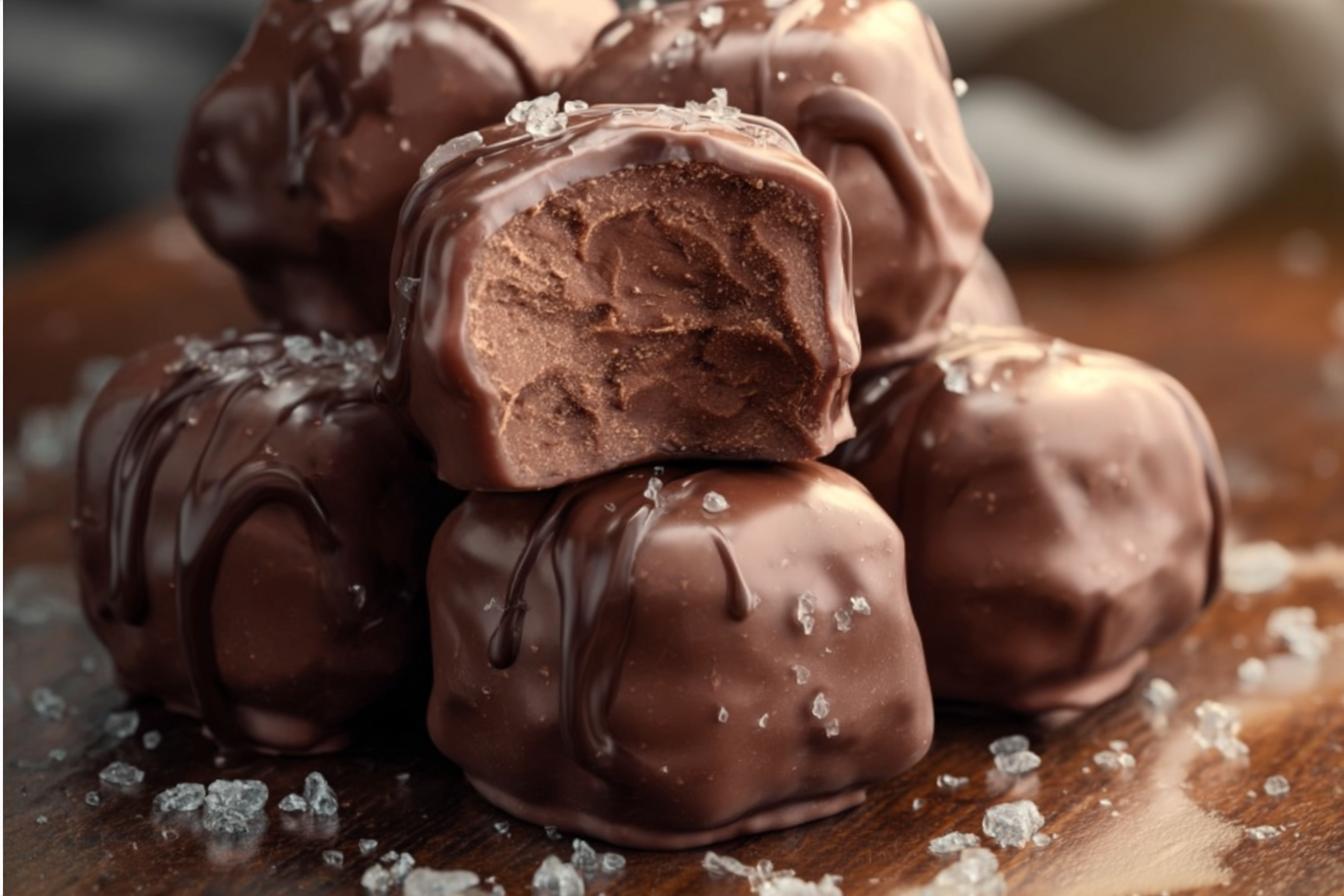 Chocolate Truffle Fudge Bites