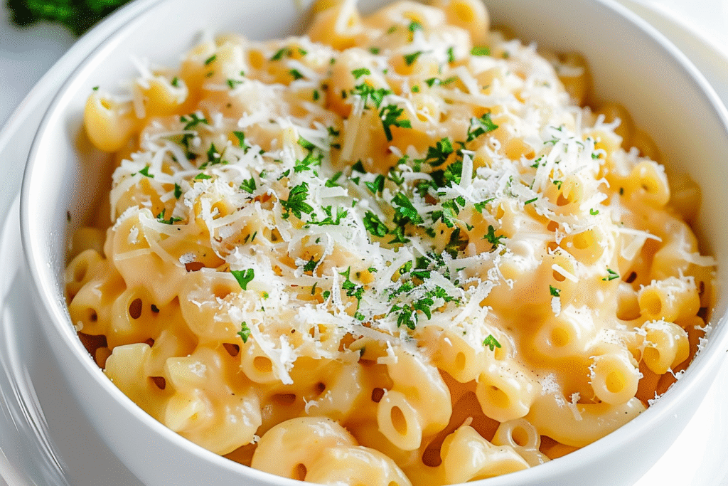 Creamy Three-Cheese Macaroni