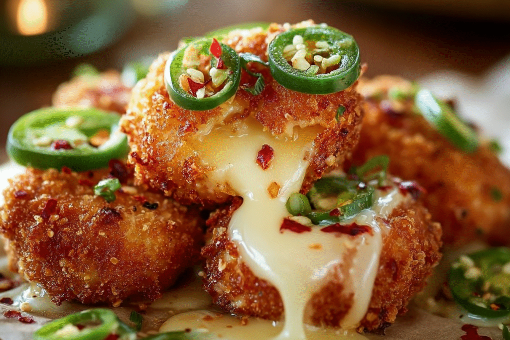 Crispy Jalapeño Cheese Bites