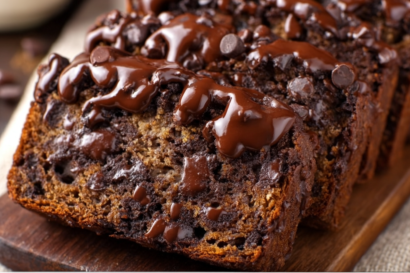Double Chocolate Chip Banana Bread