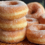 Fluffy Sugar-Coated Yeast Donuts