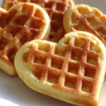 Golden Heart Waffles