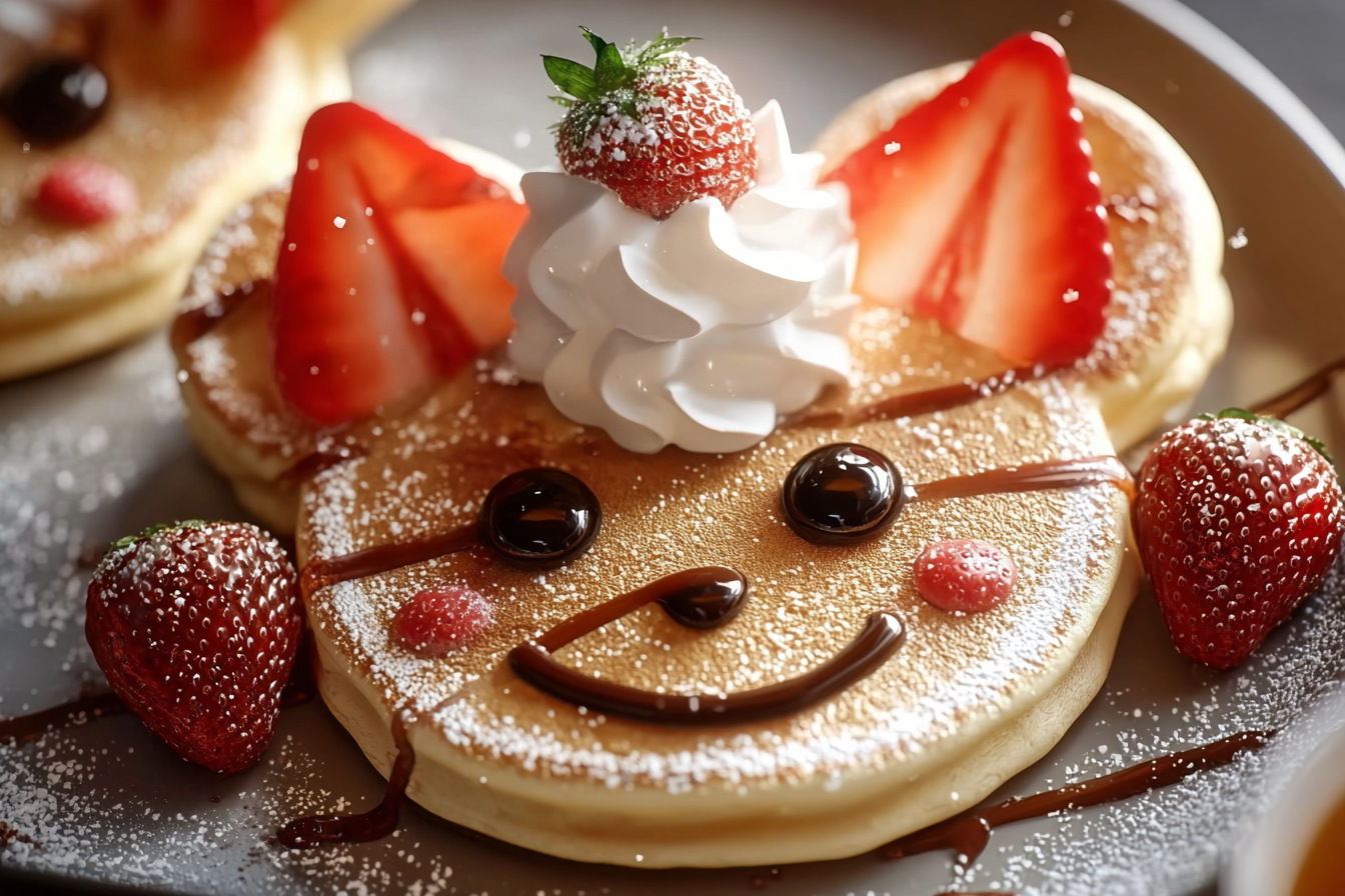 Merry Berry Character Pancakes