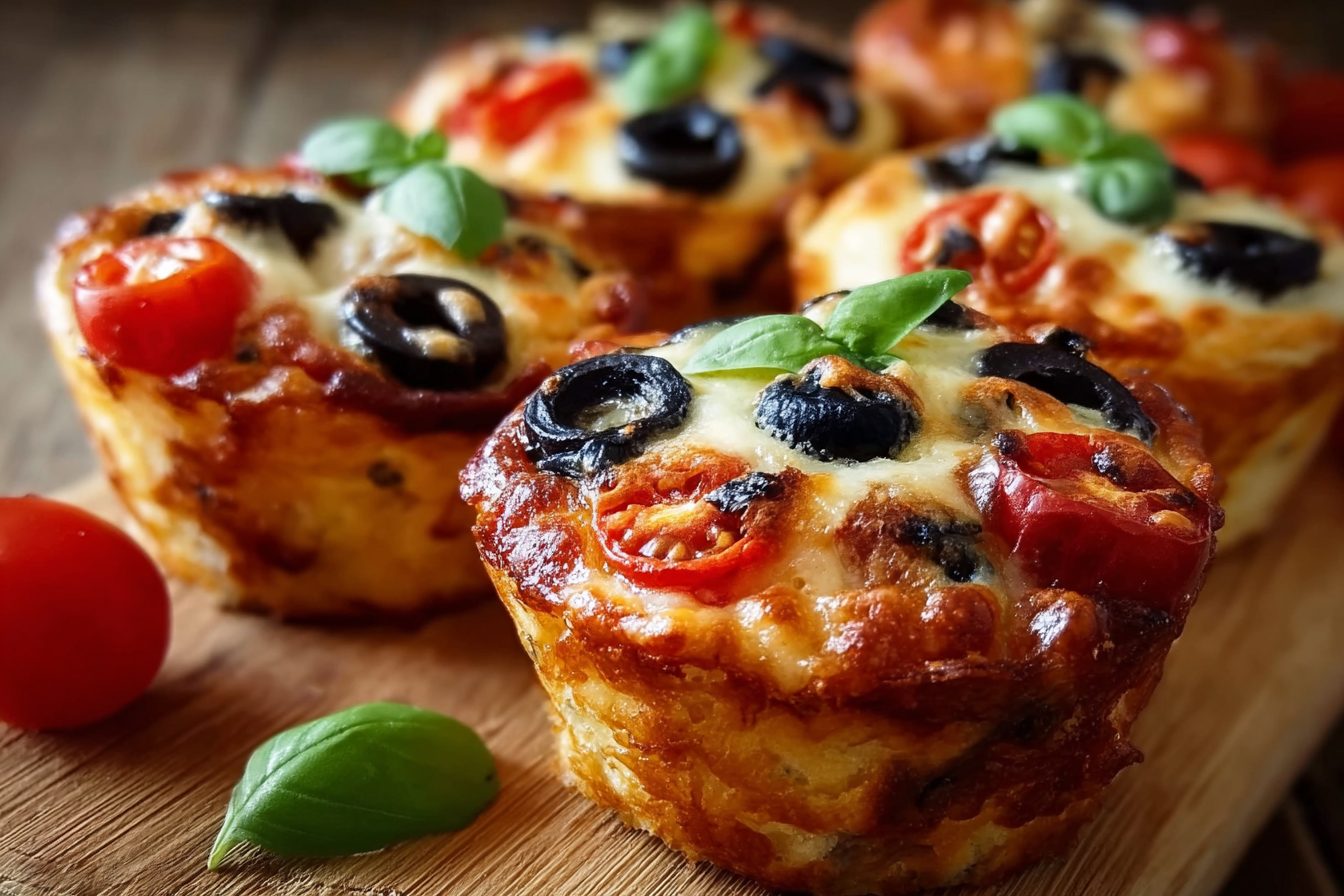 Mini Pizza Muffins