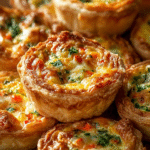 Mini Vegetable & Cheese Quiches