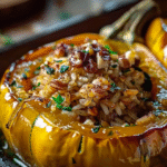 Savory Stuffed Roasted Squash