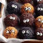 Spooky Chocolate Monster Truffles