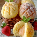 Sweet Japanese Melon Pan Delight First Image