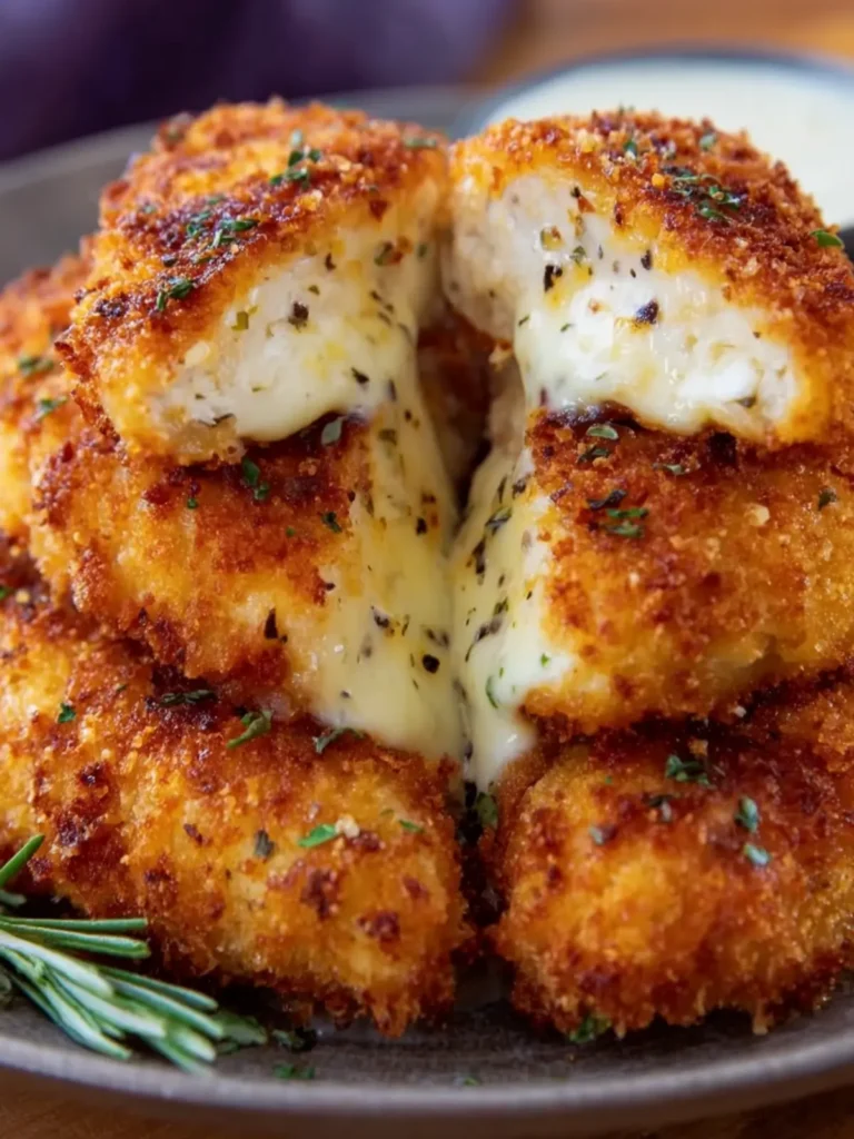 Crispy Cheese-Stuffed Chicken Cutlets First Image