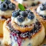 Blueberry Cream Cheese Rolls First Image
