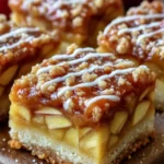 Caramel Apple Crumble Bars First Image