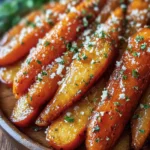 Herb-Roasted Honey Glazed Carrots First Image