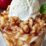 Warm Apple Crisp Dessert First Image