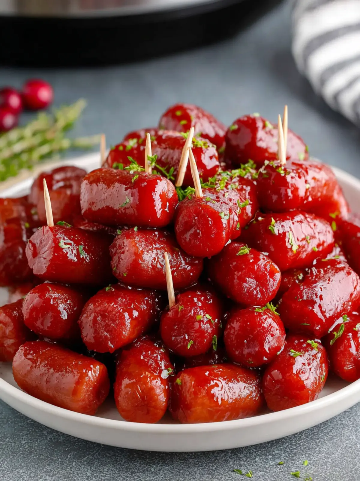 Slow Cooker Cranberry Little Smokies: Irresistibly Sweet & Savory 6