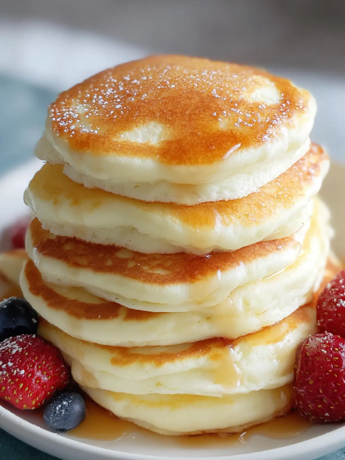 Fluffy Homemade Pancake Stack: The Best Breakfast Delight 7