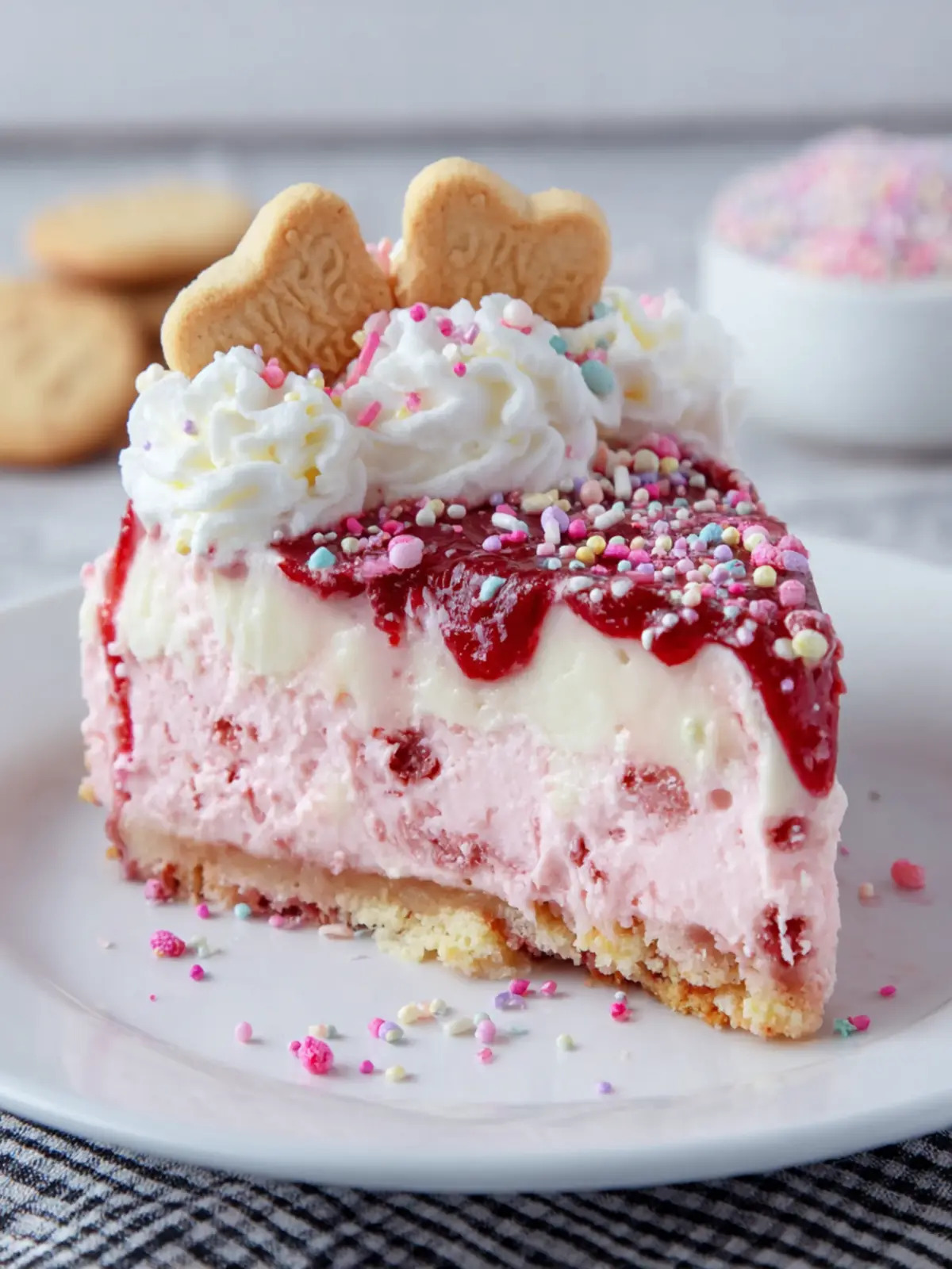 Iced Animal Cookie Cheesecake: Irresistibly Creamy Delight 7 oqlt1aamgqntauh7jirg