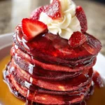Red Velvet Pancakes: 7 Steps to Blissful Breakfast Delights First Image