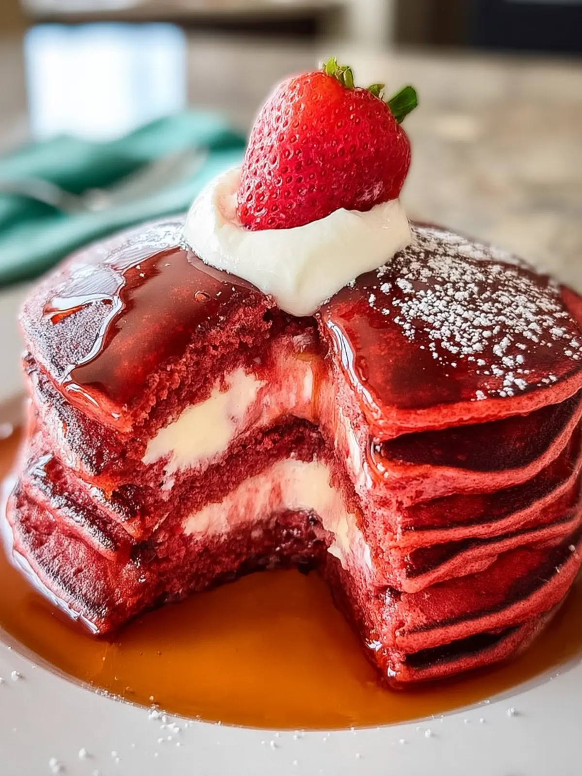 Red Velvet Pancakes: Your Easy Path to Breakfast Bliss 8