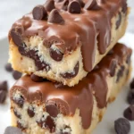 Chocolate Chip Cookie Bars First Image