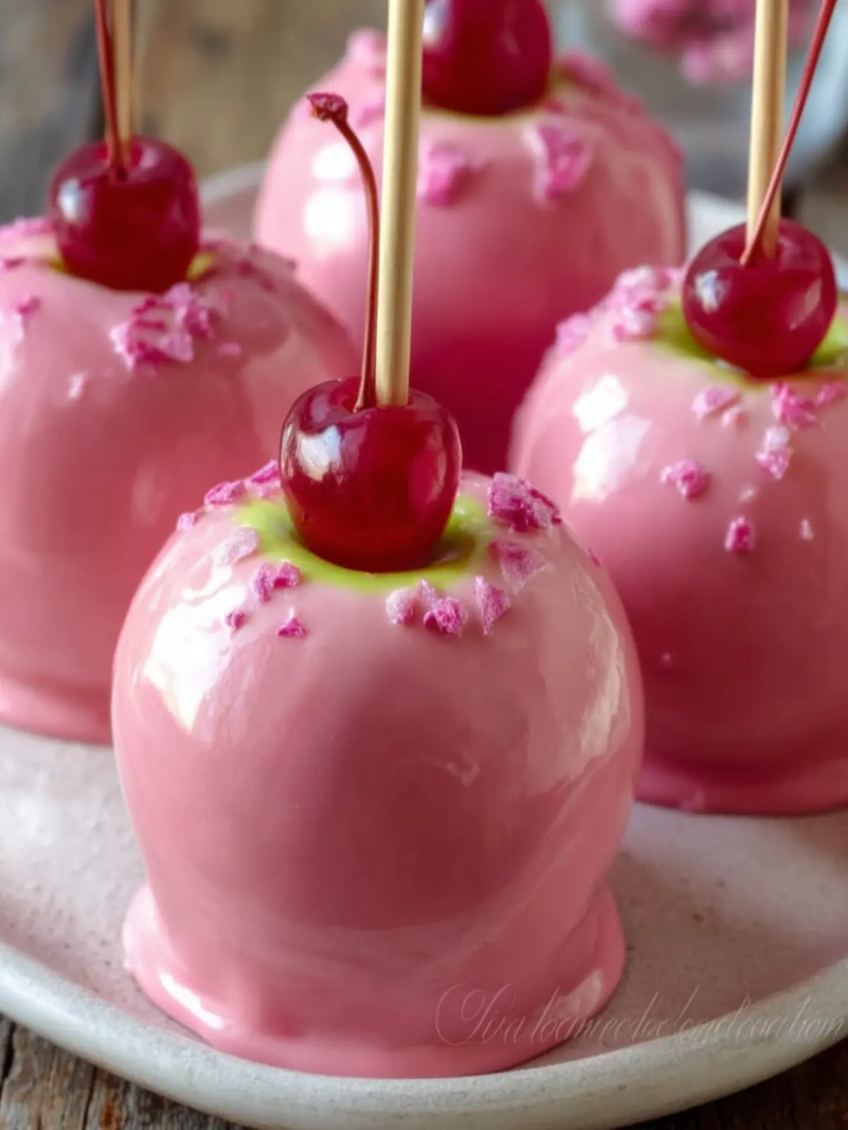 Pink Candy Coated Apples: A Delightfully Sweet Treat! 6