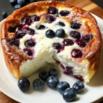 Blueberry Cream Cheese Breakfast Bake for a Cozy Morning Delight First Image