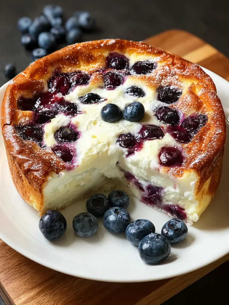Blueberry Cream Cheese Breakfast Bake for a Cozy Morning Delight First Image