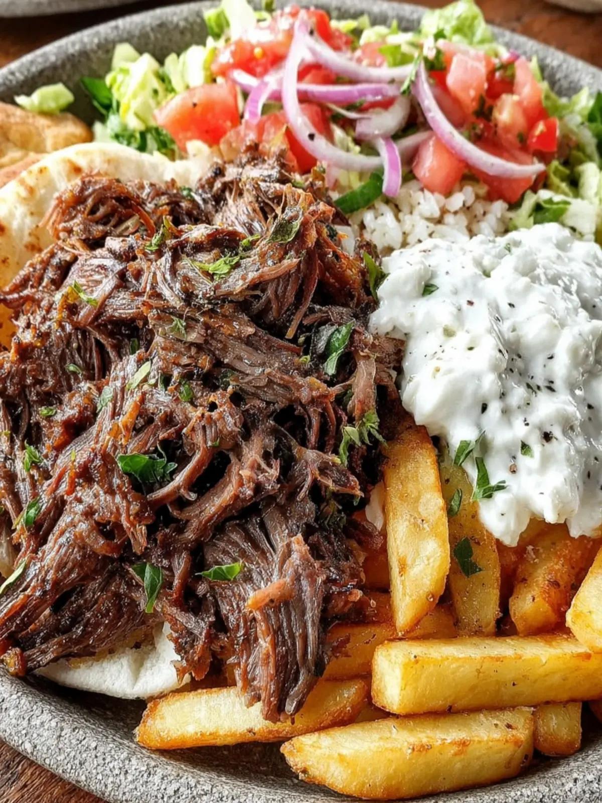 Slow-Cooked Lamb Shawarma Plate: Indulgent Flavors Unleashed 6