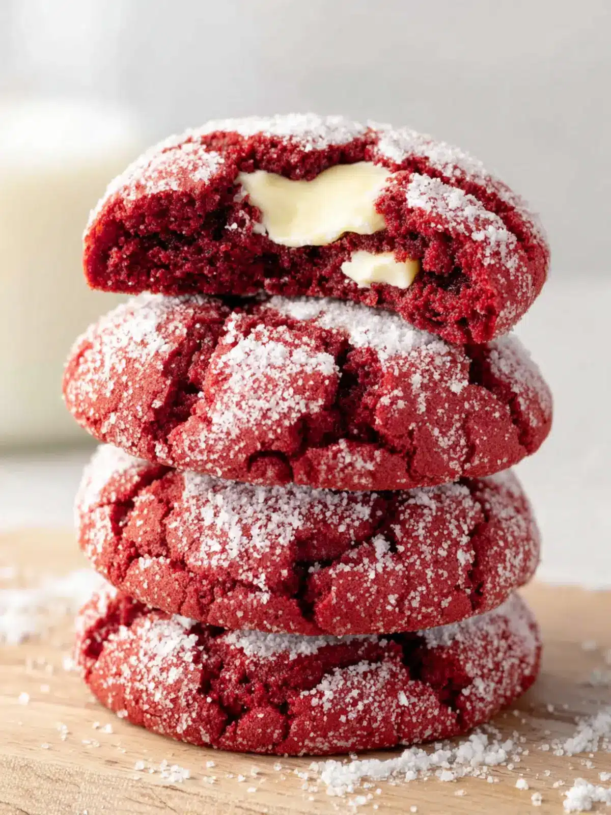 Red Velvet Crinkle Cookies: Irresistibly Chewy Bliss 7