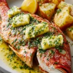 Baked Red Snapper with Lemon Herb Butter – A Simple, Elegant Seafood Dinner First Image