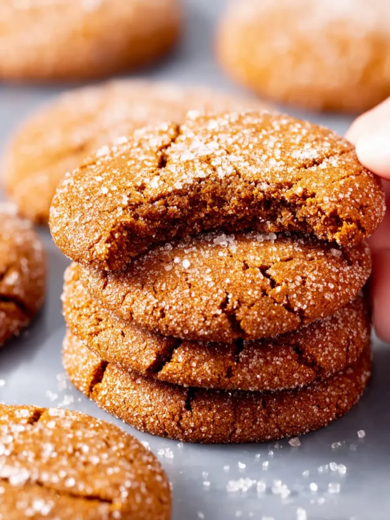 Gingersnap Cookies First Image