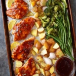 BBQ Chicken Sheet Pan Dinner First Image