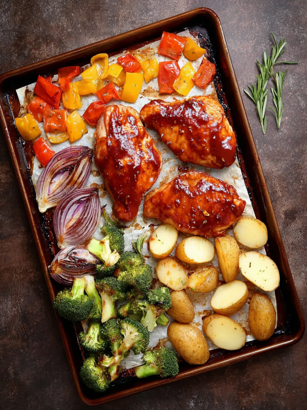 BBQ Chicken Sheet Pan Dinner: Easy, Flavor-Packed Delight 7