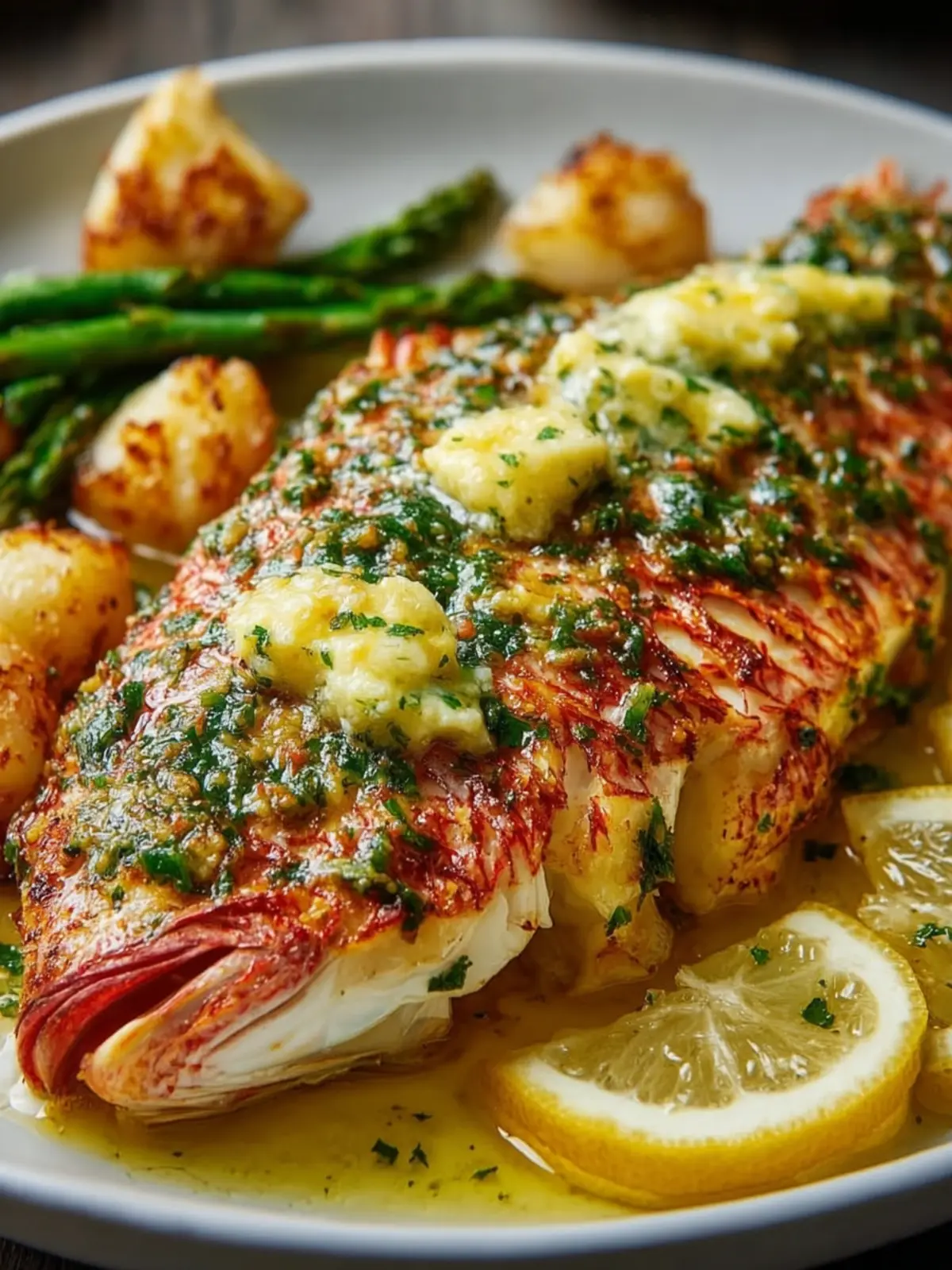 Baked Red Snapper: Easy Lemon Herb Butter Delight 8 dkt0re4eo3n0hgkjhkzt