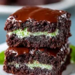 Chocolate Mint Brownies First Image