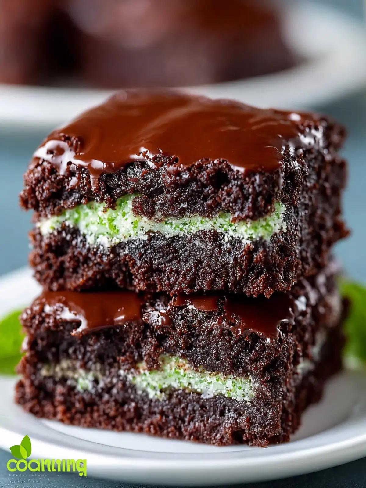 Chocolate Mint Brownies First Image