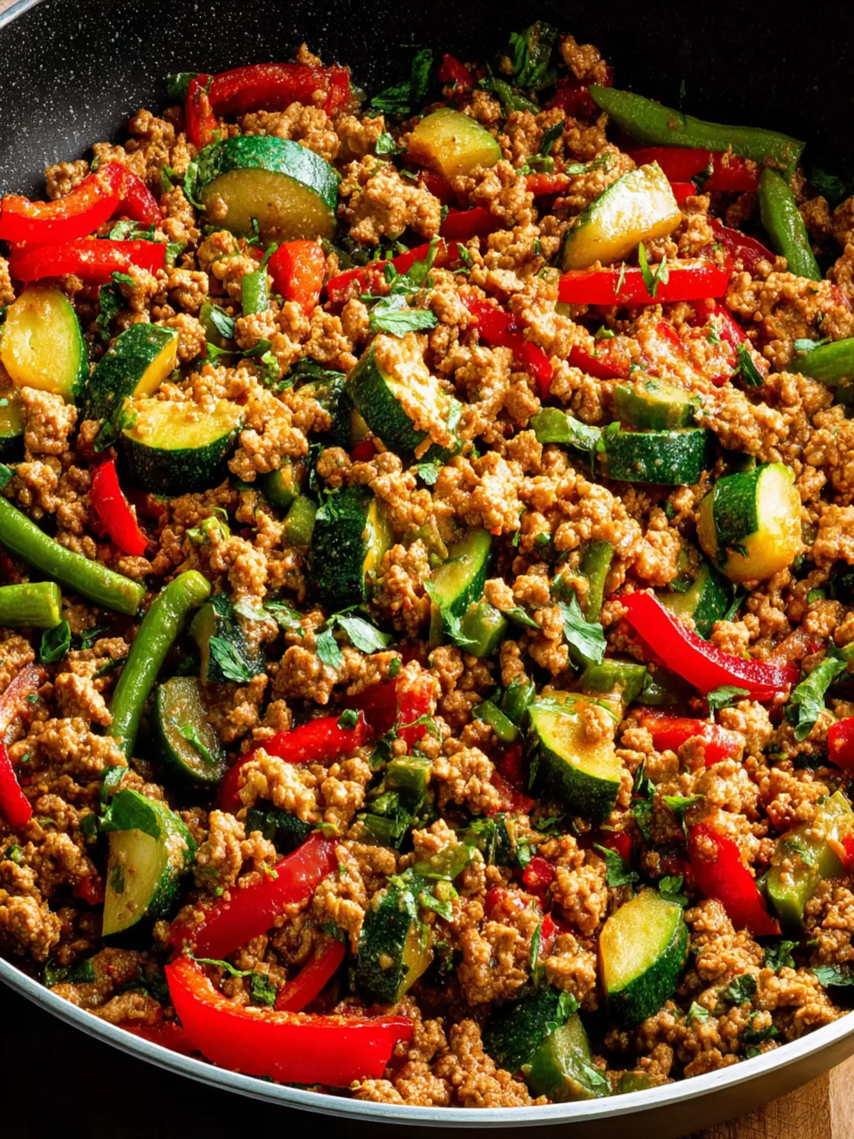 One-Pan Ground Turkey Curry First Image