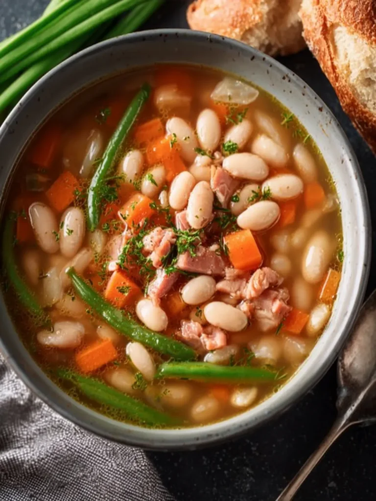 Instant Pot Ham and Bean Soup First Image
