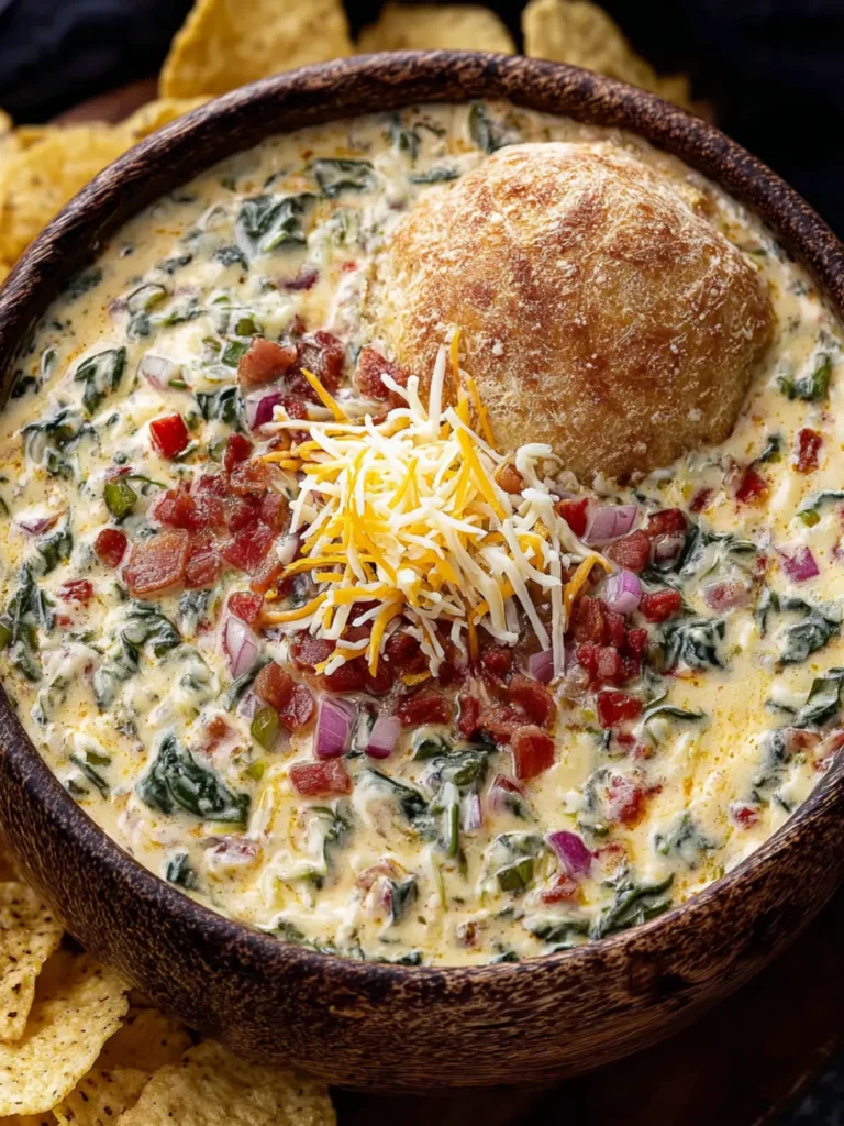 Spinach Queso Dip First Image